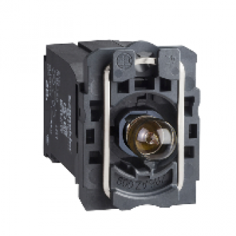 ZB5AV5 - light block with body/fixing collar with BA9s incandesc. bulb 400V, Schneider Electric