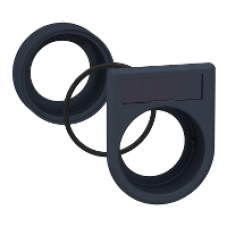 ZB5AZ024 - Plastic flush mounting kit for legend 8x27 selector switch and ill.pushbutton, Schneider Electric