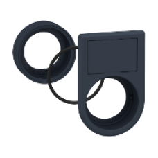 ZB5AZ026 - Plastic flush mounting kit for legend 18x27 selector switch and ill.pushbutton, Schneider Electric