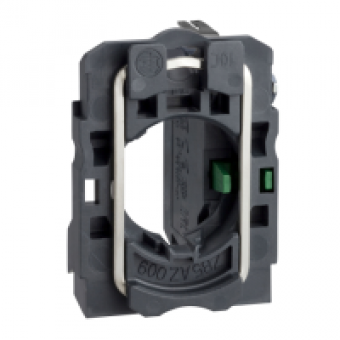 ZB5AZ1013 - single contact block with body/fixing collar 1NO faston connector, Schneider Electric