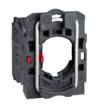 ZB5AZ102 - single contact block with body/fixing collar 1NC screw clamp terminal, Schneider Electric