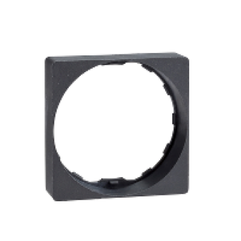 ZB5AZ31 - add-on square trim for Ø22 circular head, Schneider Electric