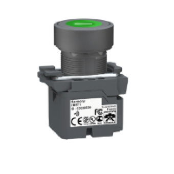 ZB5RTA331 - ZB5R trnsmitter comp green cap I markin, Schneider Electric