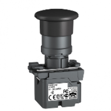ZB5RTC2 - transmitter- Ø40 mm- Mushroom Head pushbutton -spring return, Schneider Electric