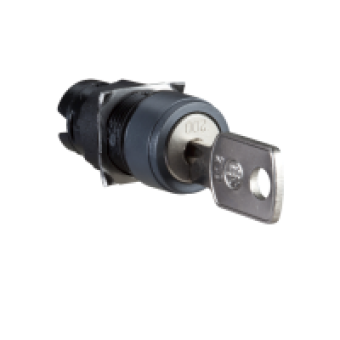 ZB6AGC - selector switch head Ø16 2-position stay put Ronis 200, Schneider Electric