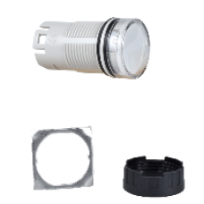 ZB6AV1 - white pilot light head Ø16 for integral LED, Schneider Electric