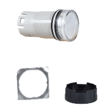 ZB6AV1 - white pilot light head Ø16 for integral LED, Schneider Electric