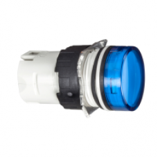ZB6AV6 - blue pilot light head Ø16 for integral LED, Schneider Electric