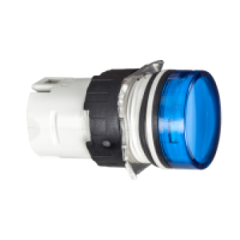 ZB6AV6 - blue pilot light head Ø16 for integral LED, Schneider Electric