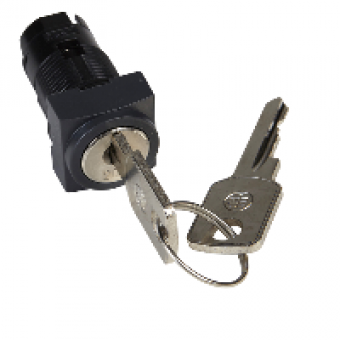 ZB6CGH - square selector switch head Ø16 3-position stay put Ronis 200, Schneider Electric