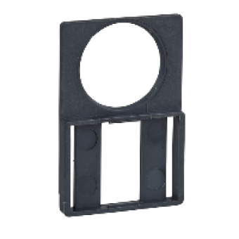 ZB6YD30 - legend holder 24 x 36 mm for legend 16 x 21 mm unmarked, Schneider Electric
