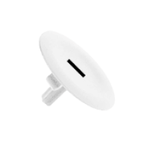 ZBA131 - white cap marked I for circular pushbutton Ø22, Schneider Electric