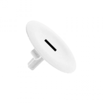 ZBA131 - white cap marked I for circular pushbutton Ø22, Schneider Electric