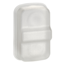 ZBA709 - transparent boot for rectangular multiple-headed pushbutton Ø22, Schneider Electric