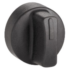 ZBDD2 - black boot for standard handle selector switch Ø22, Schneider Electric