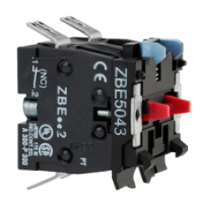 ZBE5023 - single contact block for head Ø22 1NC Faston connector, Schneider Electric