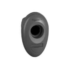 ZBRM01 - Control station - SPS - empty - 1 hole - dark grey RAL 7016, Schneider Electric