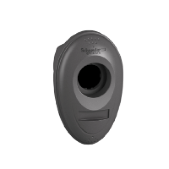 ZBRM01 - Control station - SPS - empty - 1 hole - dark grey RAL 7016, Schneider Electric