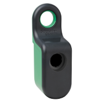 ZBRM21 - Harmony XB5R - empty handy box for mobile use - 1 function - plastic - green, Schneider Electric