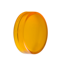 ZBV0153 - orange plain lens for circular pilot light Ø22 with integral LED, Schneider Electric