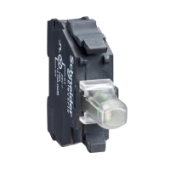 ZBVB4 - red light block for head Ø22 integral LED 24V screw clamp terminals, Schneider Electric