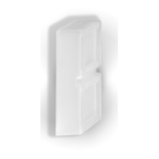 ZBW008A - transparent boot for rectangular double-headed pushbutton Ø22, Schneider Electric