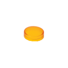 ZBW915 - orange plain lens for circular illuminated pushbutton Ø22 with BA9s bulb, Schneider Electric