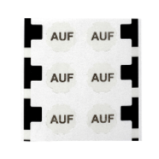 ZBY1147 - sheet of 66 self-adhesive marked legends with marking I, Schneider Electric