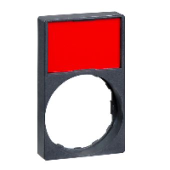 ZBY6H101 - legend holder 30 x 50 mm with legend 18 x 27 mm unmarked, Schneider Electric ZBY6H101 - legend holder 30 x 50 mm with legend 18 x 27 mm unmarked, Schneider Electric