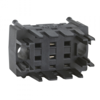 ZBZ012 - adaptor for electrical block mounted on 3.2 mm printed circuit board, Schneider Electric