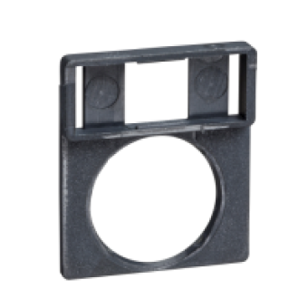 ZBZ32 - legend holder 30 x 40 mm with legend 8 x 27 mm unmarked, Schneider Electric
