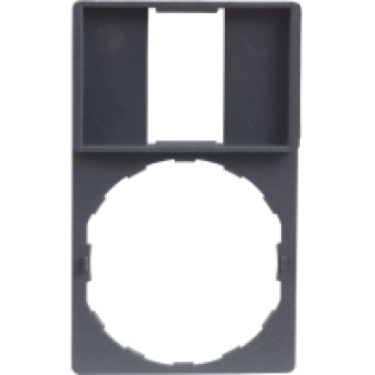 ZBZ33 - legend holder 30 x 50 mm with legend 18 x 27 mm unmarked, Schneider Electric ZBZ33 - legend holder 30 x 50 mm with legend 18 x 27 mm unmarked, Schneider Electric