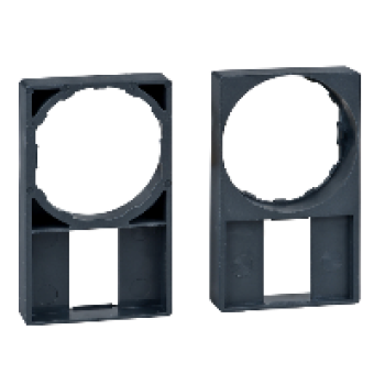 ZBZ35 - legend holder 30 x 50 mm with legend 18 x 27 mm unmarked, Schneider Electric ZBZ35 - legend holder 30 x 50 mm with legend 18 x 27 mm unmarked, Schneider Electric