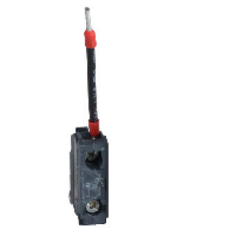 ZBZG156 - single light block for test light function 12V, Schneider Electric