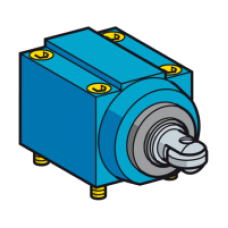 ZC2JE645 - limit switch head ZC2J - side steel roller plunger horizontal - +120 °C, Schneider Electric
