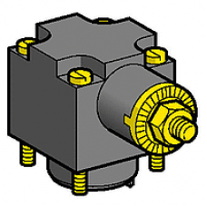 ZCKD05 - limit switch head ZCKD - without lever spring return left and or right actuation, Schneider Electric