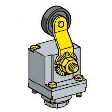 ZCKD15 - limit switch head ZCKD - thermoplastic roller lever, Schneider Electric