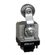 ZCKD17 - limit switch head ZCKD - steel ball bearing mounted roller lever, Schneider Electric