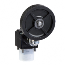 ZCKD39 - limit switch head ZCKD - thermoplastic roller lever Ø 50 mm, Schneider Electric