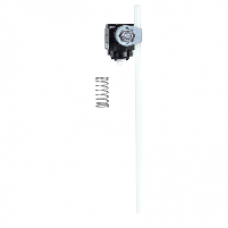 ZCKD59 - limit switch head ZCKD - thermoplastic round rod lever 6 mm L = 200 mm, Schneider Electric