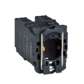 ZD5PA203 - contact block with body/fixing collar for 4-direction joystick controller, Schneider Electric